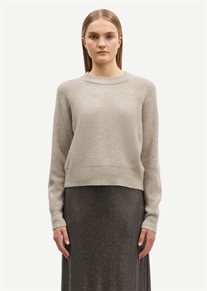 Sazlata sweater 15353 Khaki Mel. Samsøe 